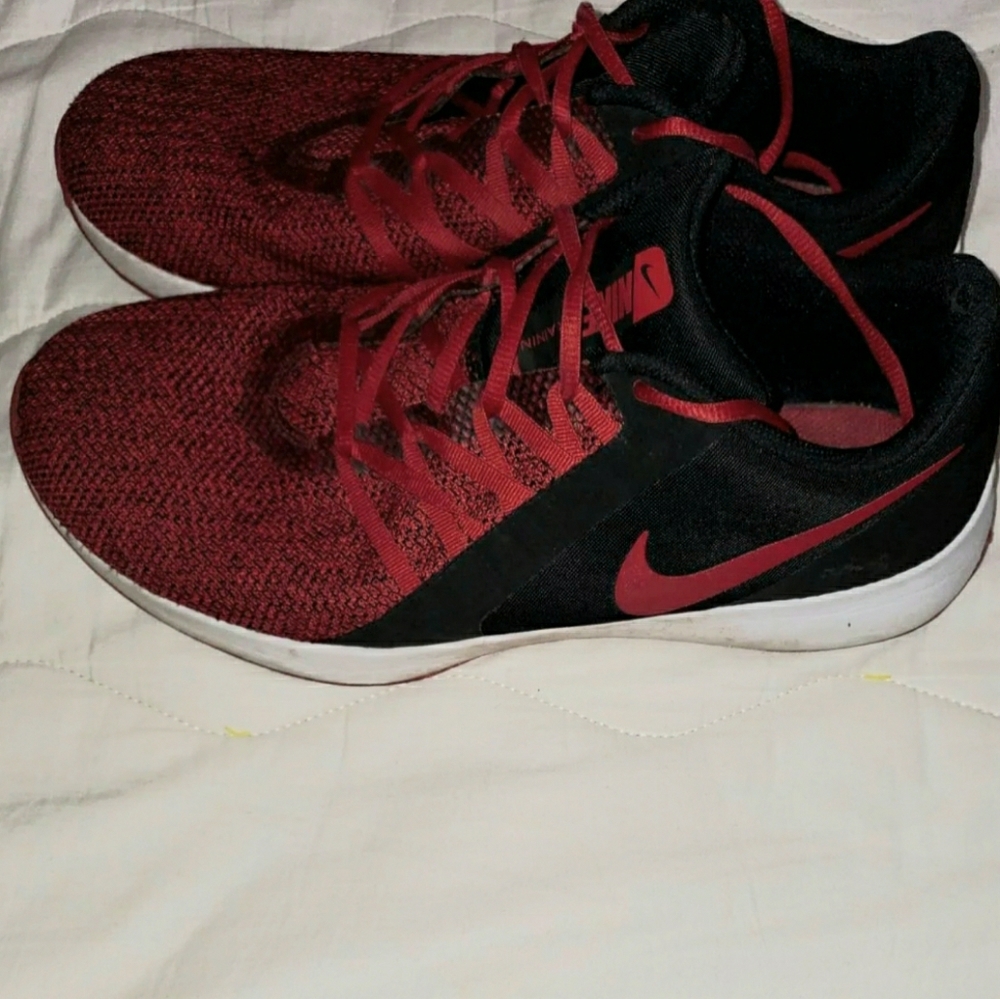 Mens Red & Black Nike Sneakers